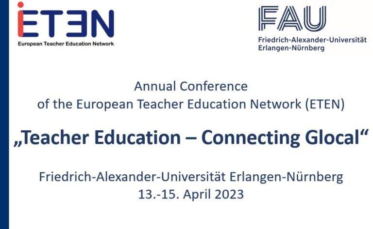 ETEN Conference “Teacher Education – Connecting Glocal” 13-15 April 2023