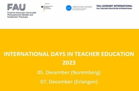 Towards entry "International Days 2023 on December 5 (Nuremberg) and December 7 (Erlangen)"